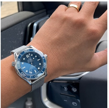 Cavalieri timepieces worn and photographed by clients