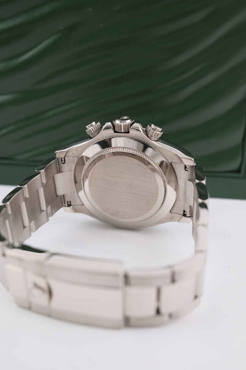 Daytona White Gold 116509 Box + original Papers LC100 White Dial 2005