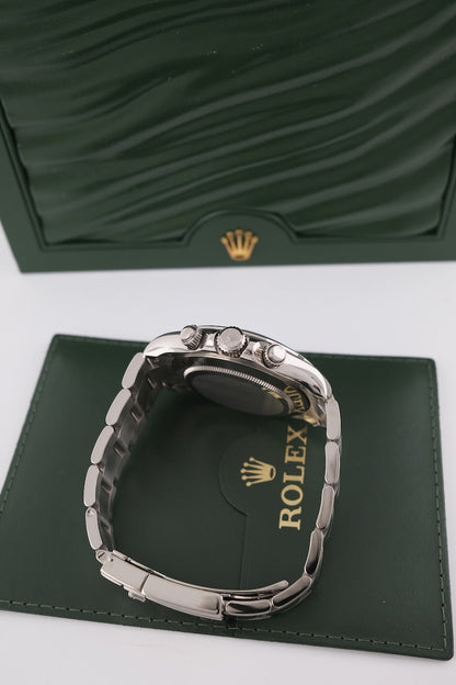 Daytona White Gold 116509 Box + original Papers LC100 White Dial 2005