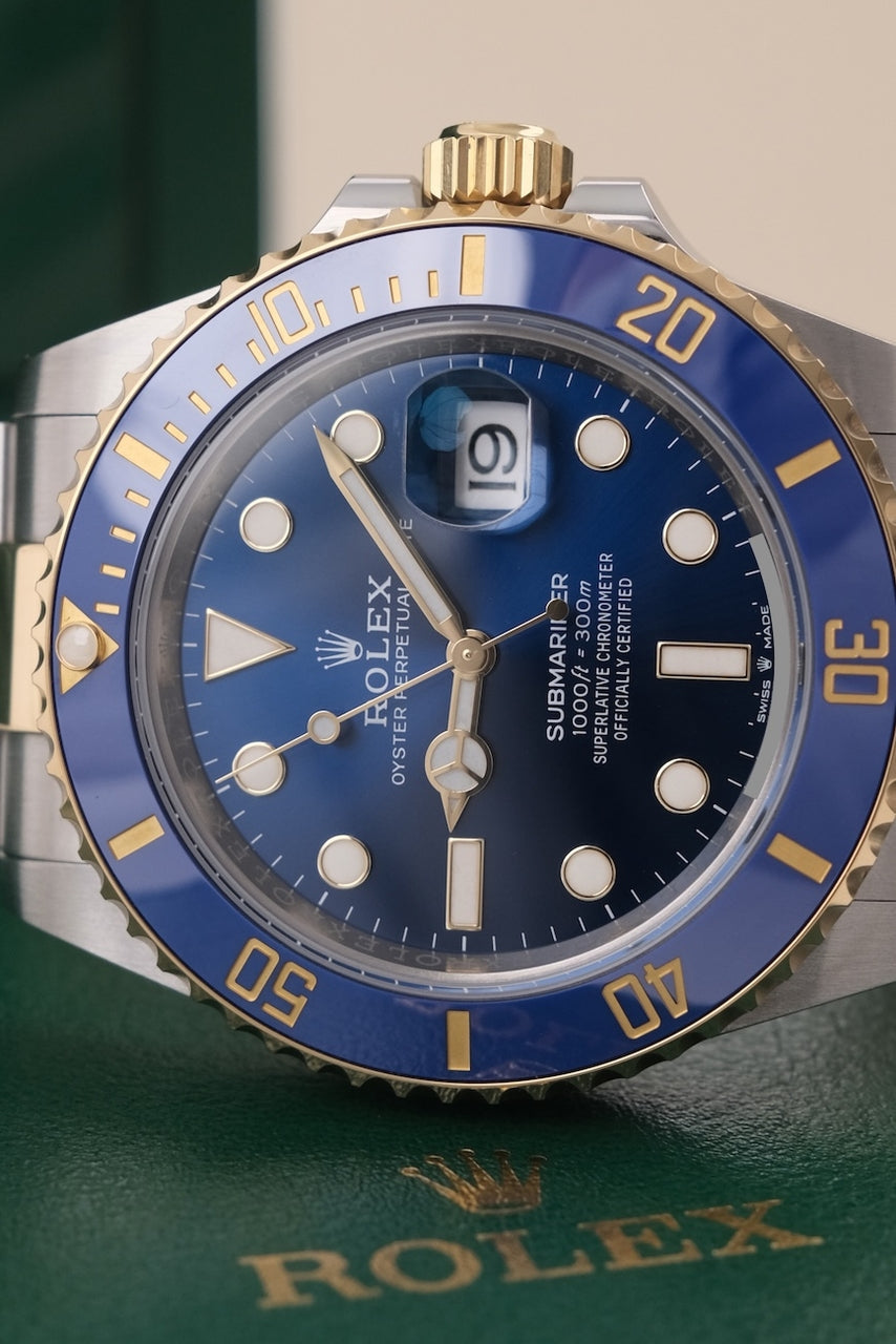 Submariner Date 126613LB Box + Papers Bluesy 2023