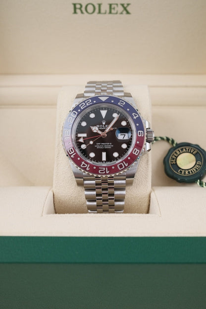 GMT-Master II 126710BLRO Box + Papers Pepsi Jubilee 2022
