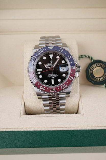 GMT-Master II 126710BLRO Box + Papers Pepsi Jubilee 2022
