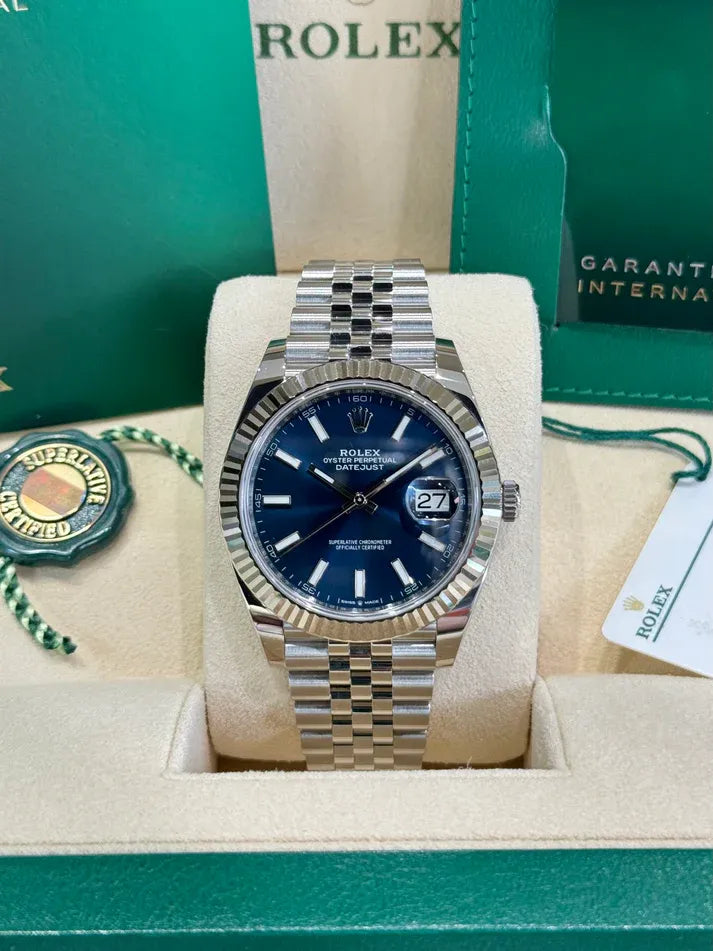 Datejust 41 — Blue Dial — Cavalieri CV-126334