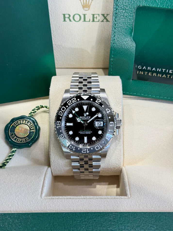 GMT-Master II — Black on Jubilee — Cavalieri CV-126710BK