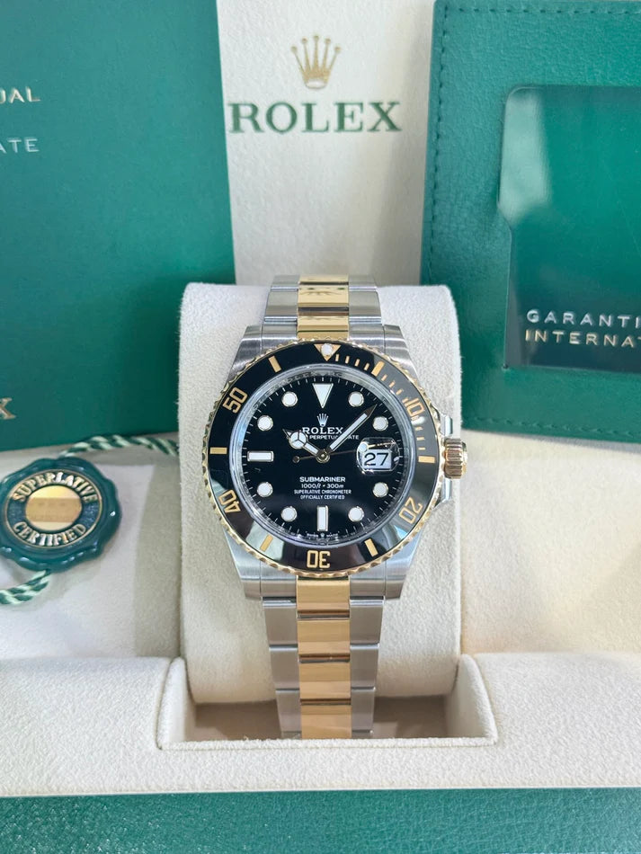 Submariner Date — Two-Tone Gold — Cavalieri CV-126613LN